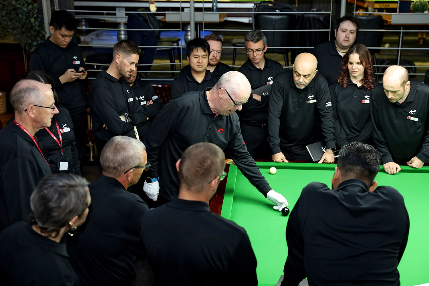 WPBSA三级裁判课程现场